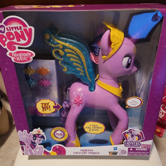 Animatronic! Sings, talks, lights up! HUGE pony! FREE SHIPPING! - Picture 9 of 15